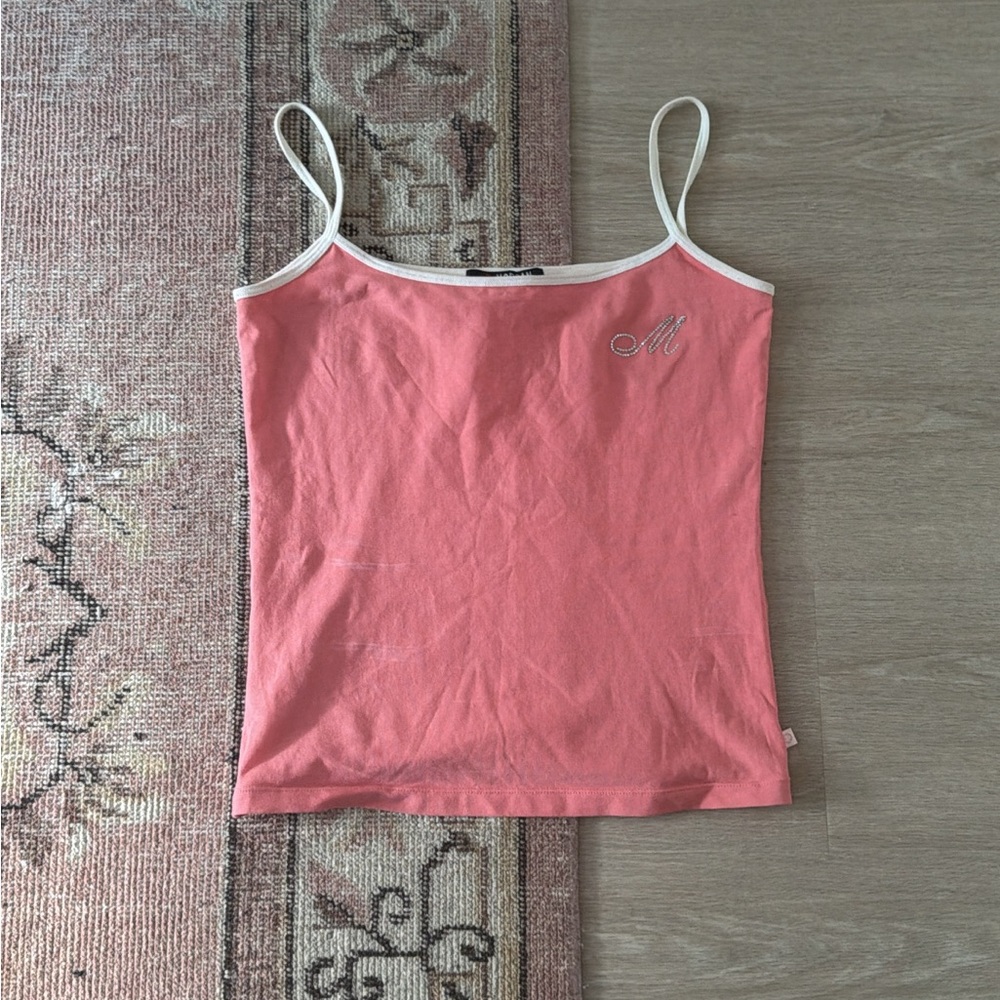 Morgan de toi Pink Tank Top
